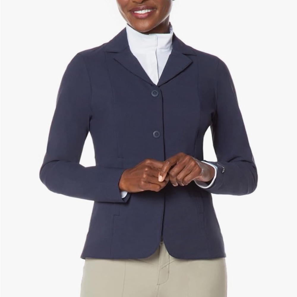 Kerrits Deep Blue Women's equestrian Blazer - Picture 3 of 4